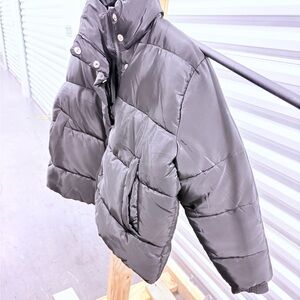 Women's Black Bomber Jacket